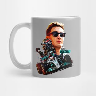 Low Poly George Russell 2022 Mug